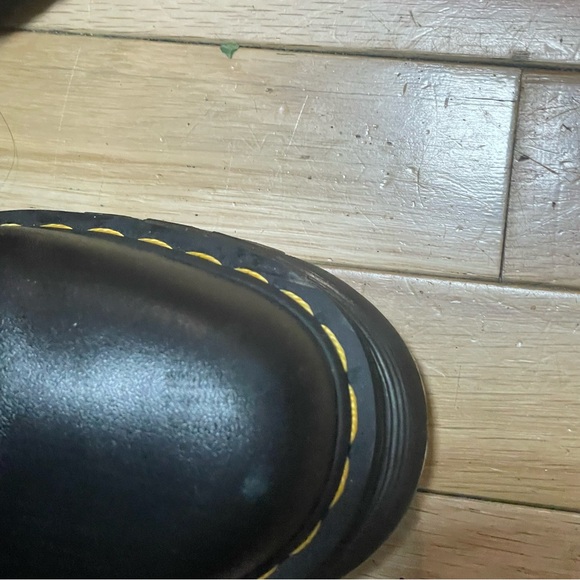 Dr. Martens Black Leather Boots - Picture 7 of 8
